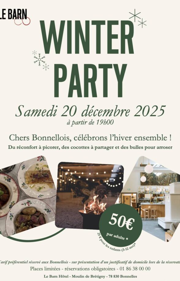 Winter party au Barn_Bonnelles