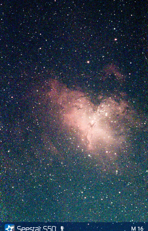 Nébuleuse d'Orion depuis Louveciennes