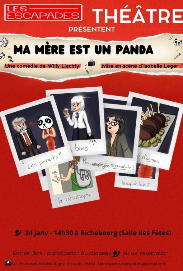Théâtre : "Ma mère est un panda"_Richebourg