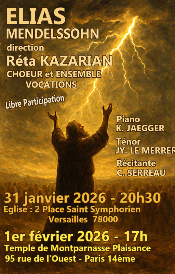Eglise Saint-Symphorien - Concert de l'Oratorio Elias_Versailles