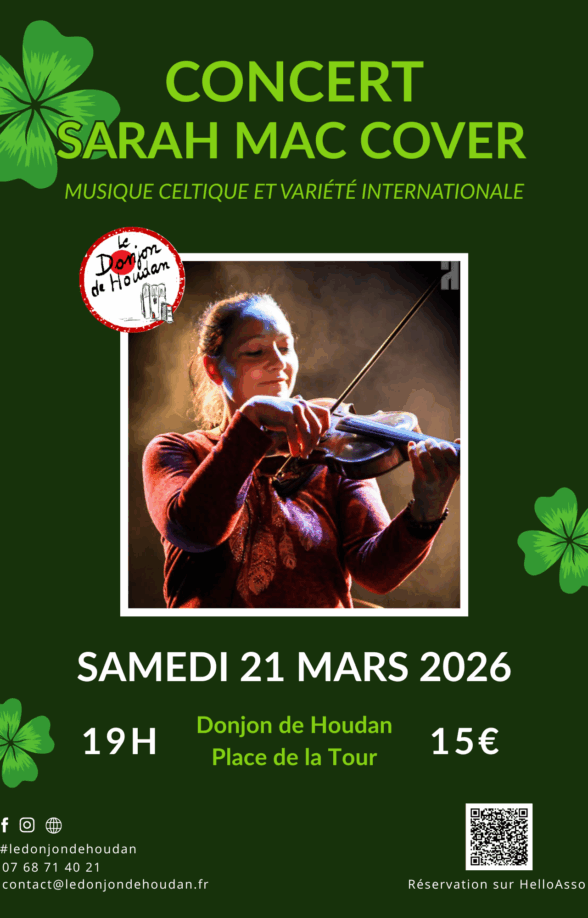Concert Sarah Mac Cover au Donjon de Houdan_Houdan
