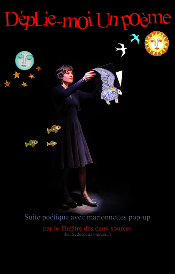 Spectacle « Déplie moi un poème » par le théâtre des deux sources