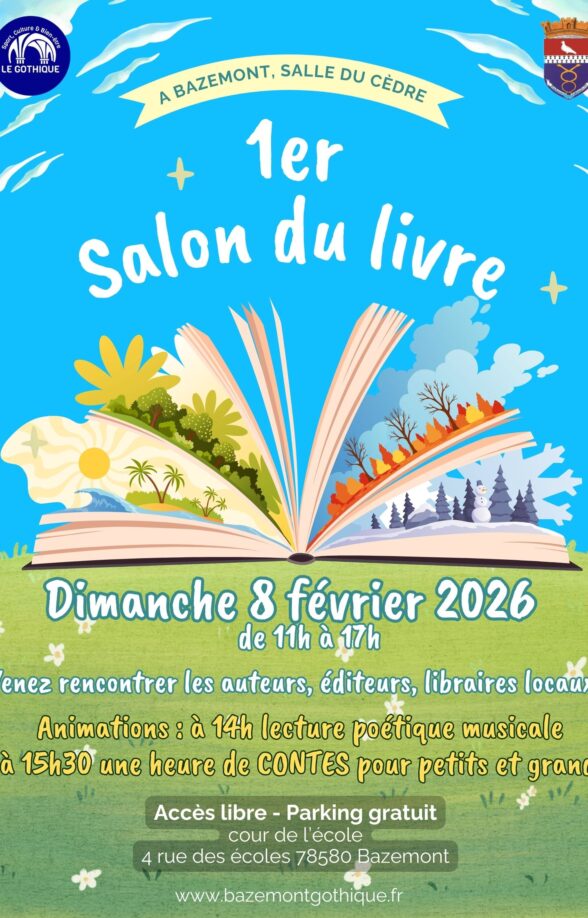 affiche salon du livre