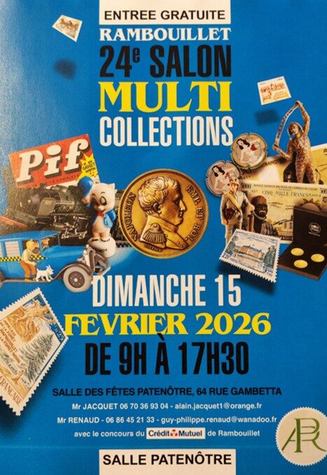 24ème salon multi-collections_Rambouillet