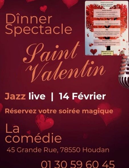 Dîner spectacle à la Comédie (Houdan)_Houdan