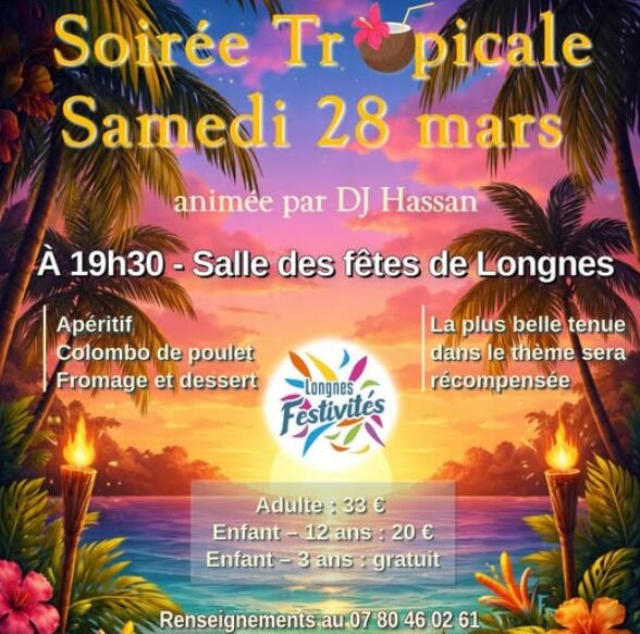 Soirée tropicale à Longnes_Longnes