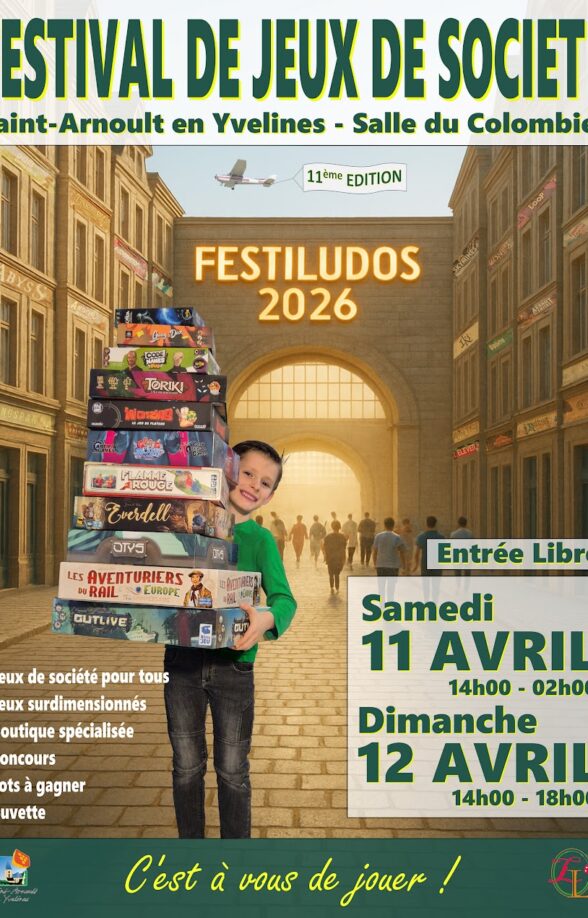 Affiche Festiludos 2026