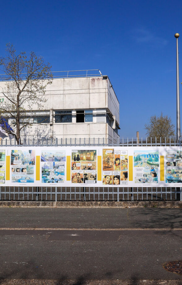 Planches dans la Ville