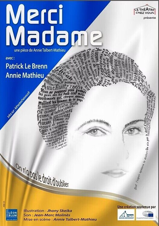 Maison Léon Blum - Pièce de théâtre "Merci Madame "_Jouy-en-Josas