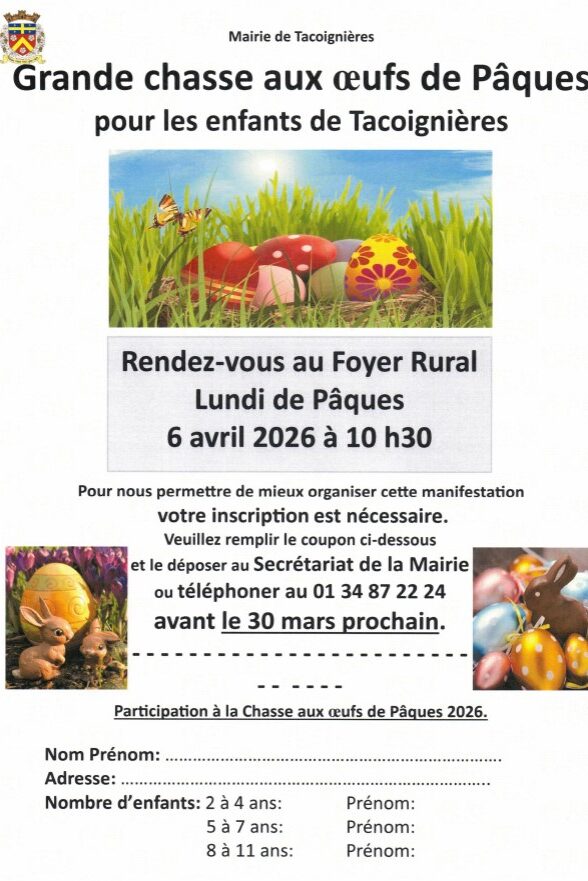Chasse aux œufs - Tacoignières_Tacoignières