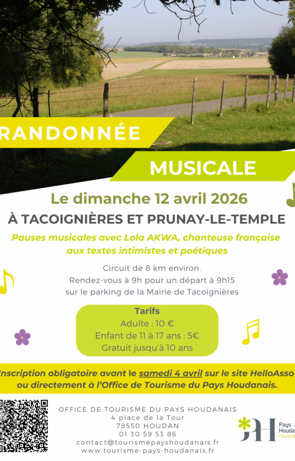 Randonnée musicale - Dimanche 12 avril_Houdan