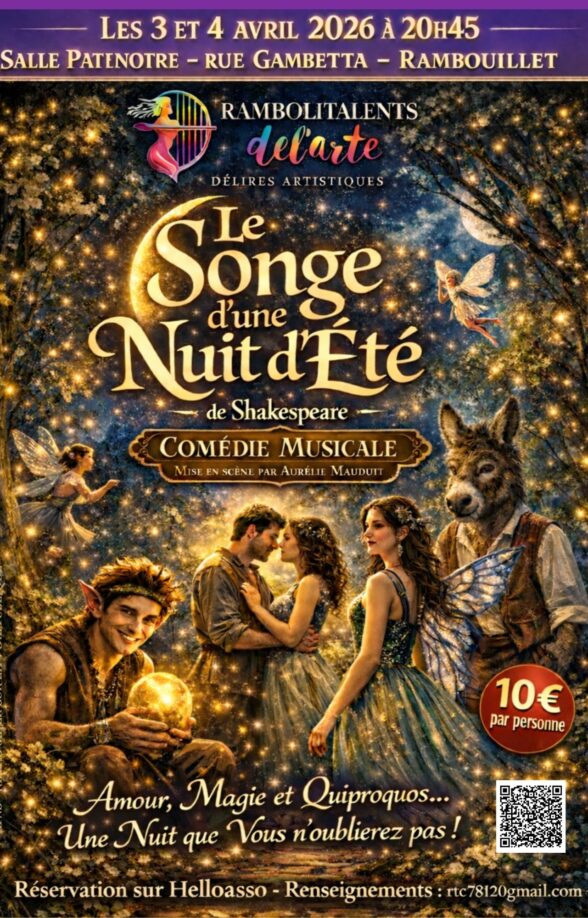 Le Songe d'une nuit d'été - Comédie Musicale_Rambouillet