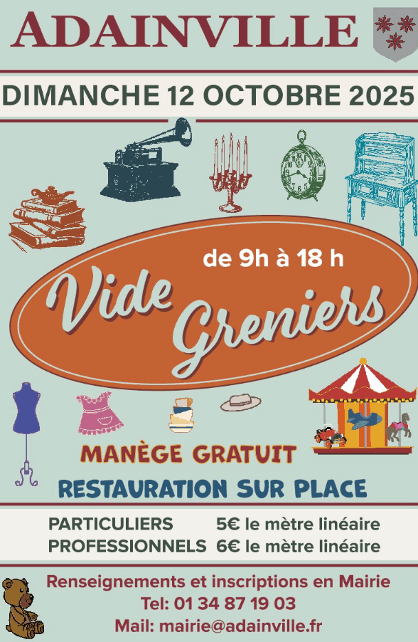 Vide-grenier à Adainville_Adainville