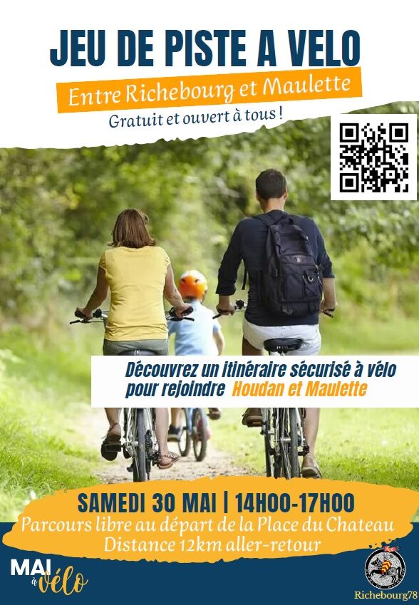 Jeu de piste à vélo entre Richebourg et Maulette_Richebourg