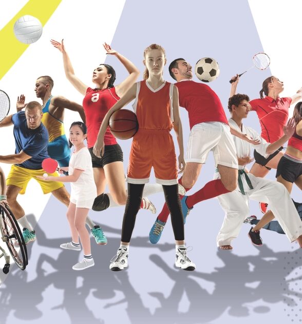 Bannière affiche fête du sport