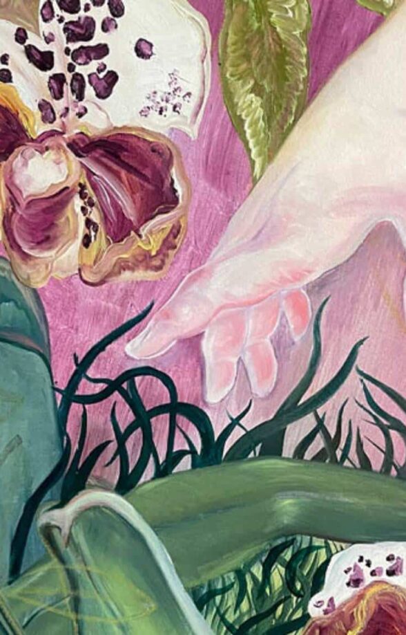 Détail d'une oeuvre de Margaux Laurens-Neel