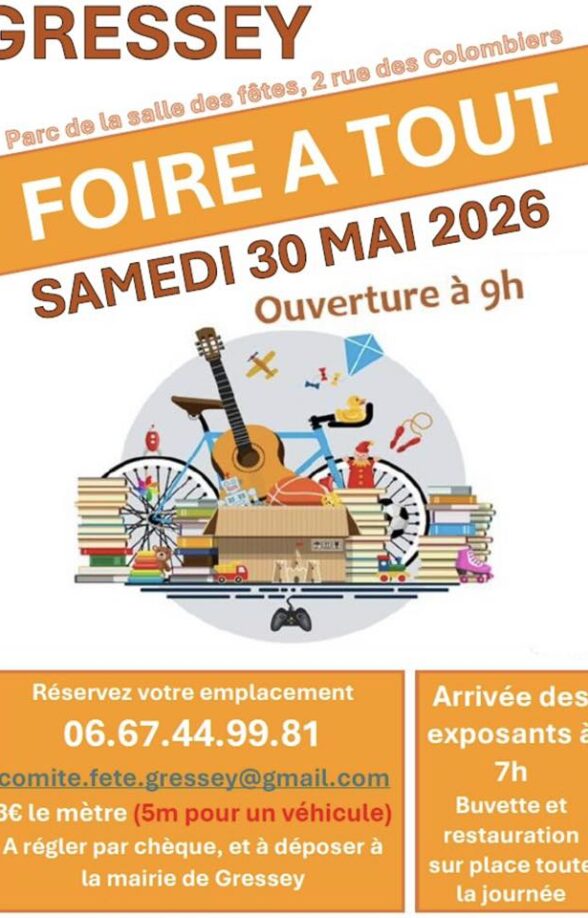 Foire à tout à Gressey_Gressey