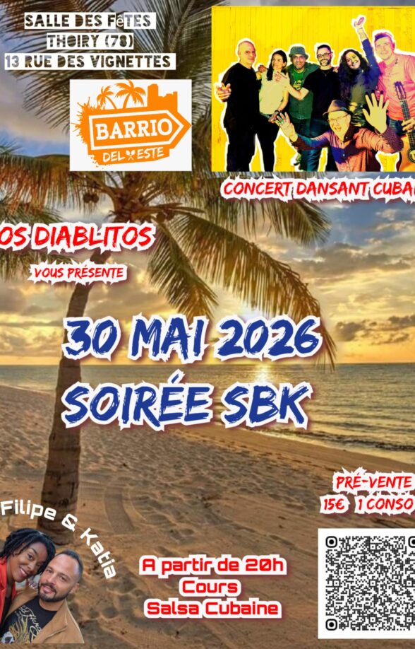 Affiche soirée Bario Del Este
