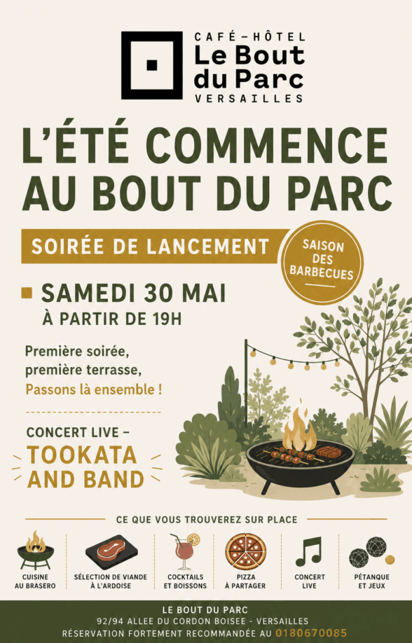 L'hôtel du Bout du Parc - L'Été commence au Bout du Parc_Versailles