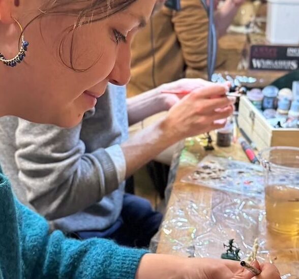 Cool beans - Atelier | Peinture sur figurine_Versailles