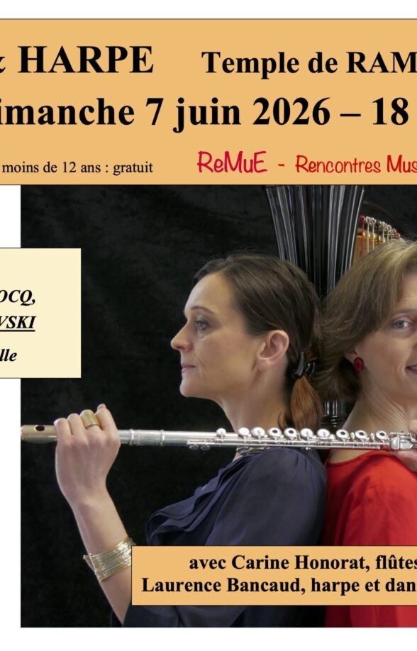 Concert flûte et harpe_Rambouillet