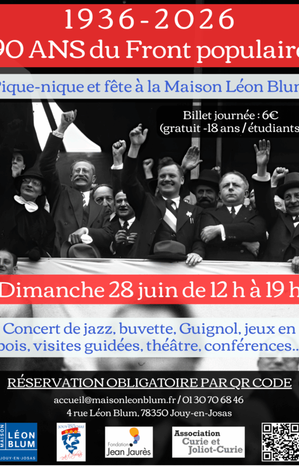90 ans du Front populaire à la Maison Léon Blum