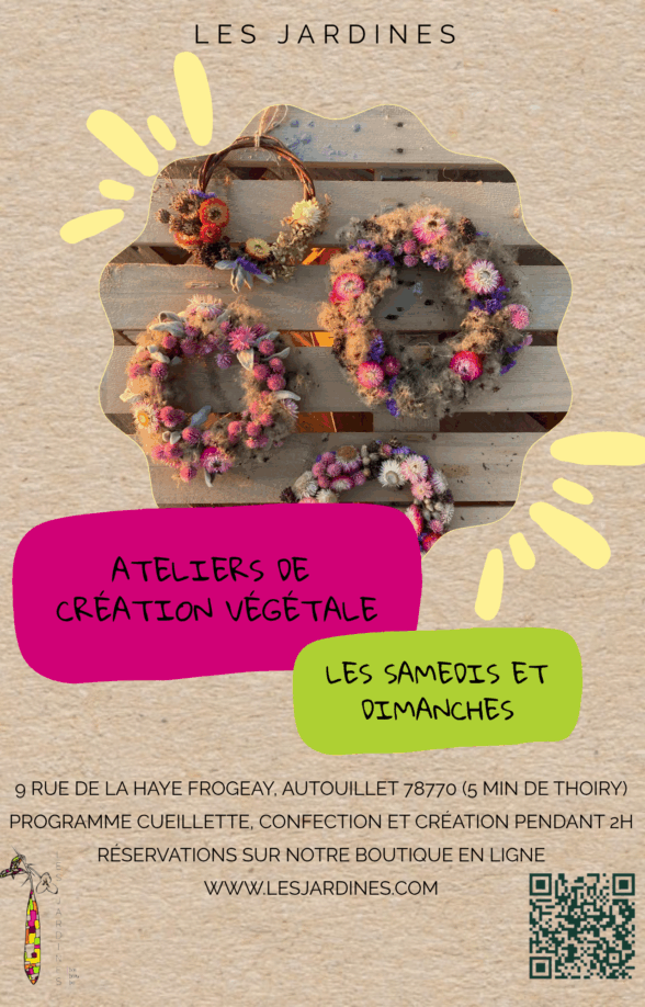 Atelier de créations végétales