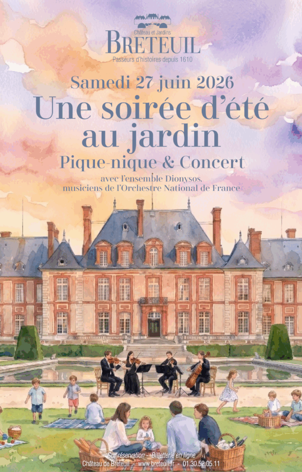 Château de Breteuil - Soirée d'été
