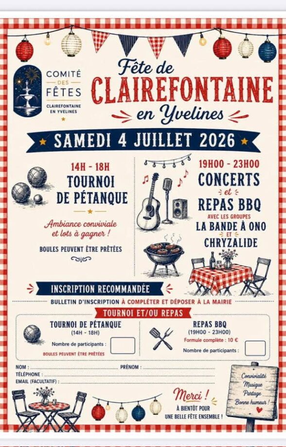 Fête de Clairefontaine-en-Yvelines_Clairefontaine-en-Yvelines