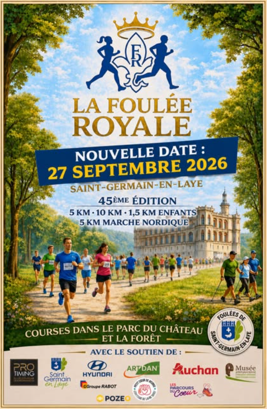 La Foulée Royale 45ème Edition_Saint-Germain-en-Laye