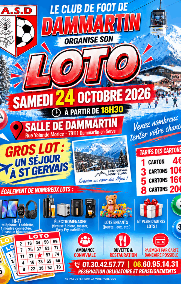 Loto du foot de Dammartin-en-Serve_Dammartin-en-Serve