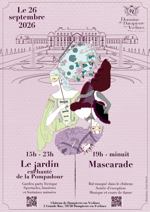 Garden Party et Mascarade au Domaine de Dampierre_Dampierre-en-Yvelines
