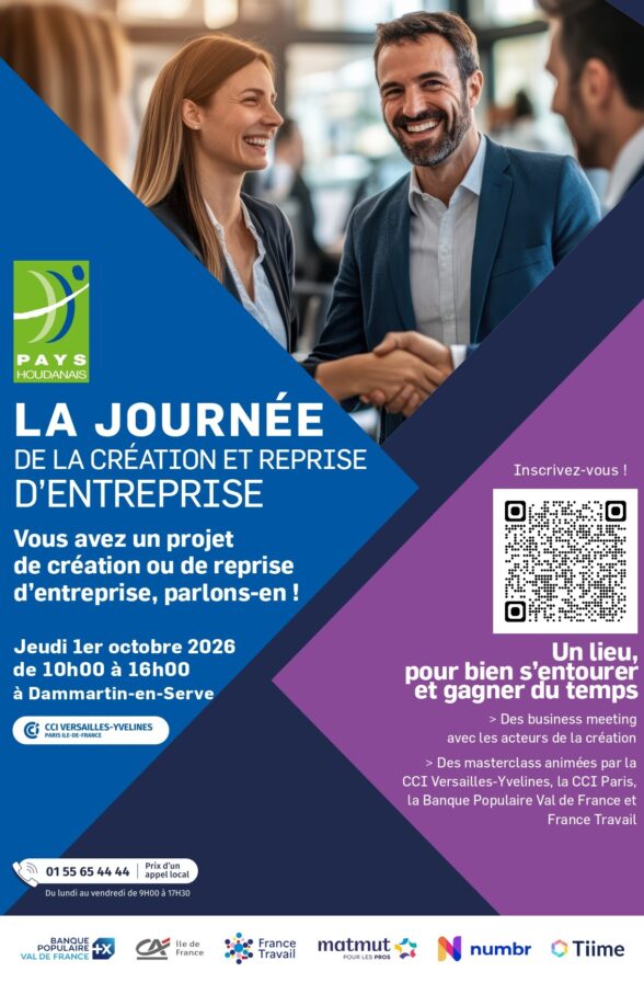 Salon de la création et de la reprise d’entreprise à Dammartin-en-Serve_Dammartin-en-Serve