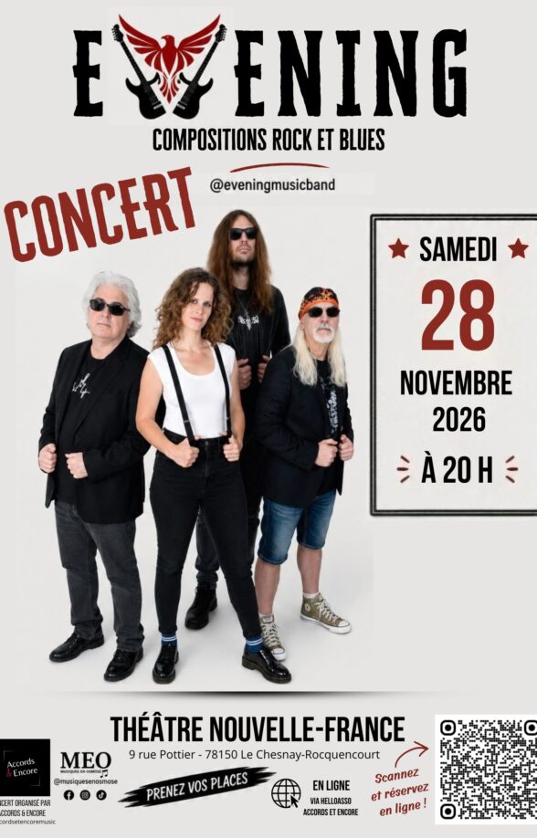 Affiche du concert d'Evening