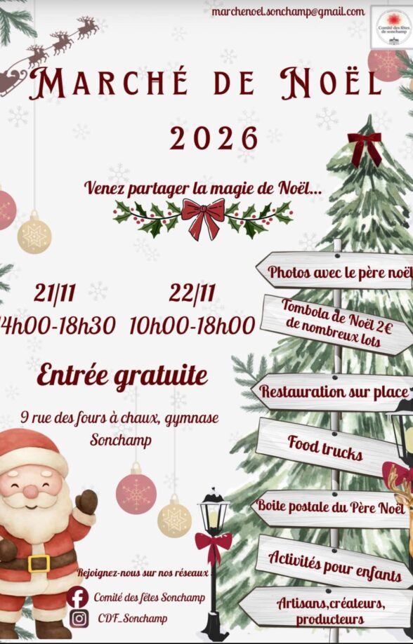 Marché de Noël à Sonchamp_Sonchamp